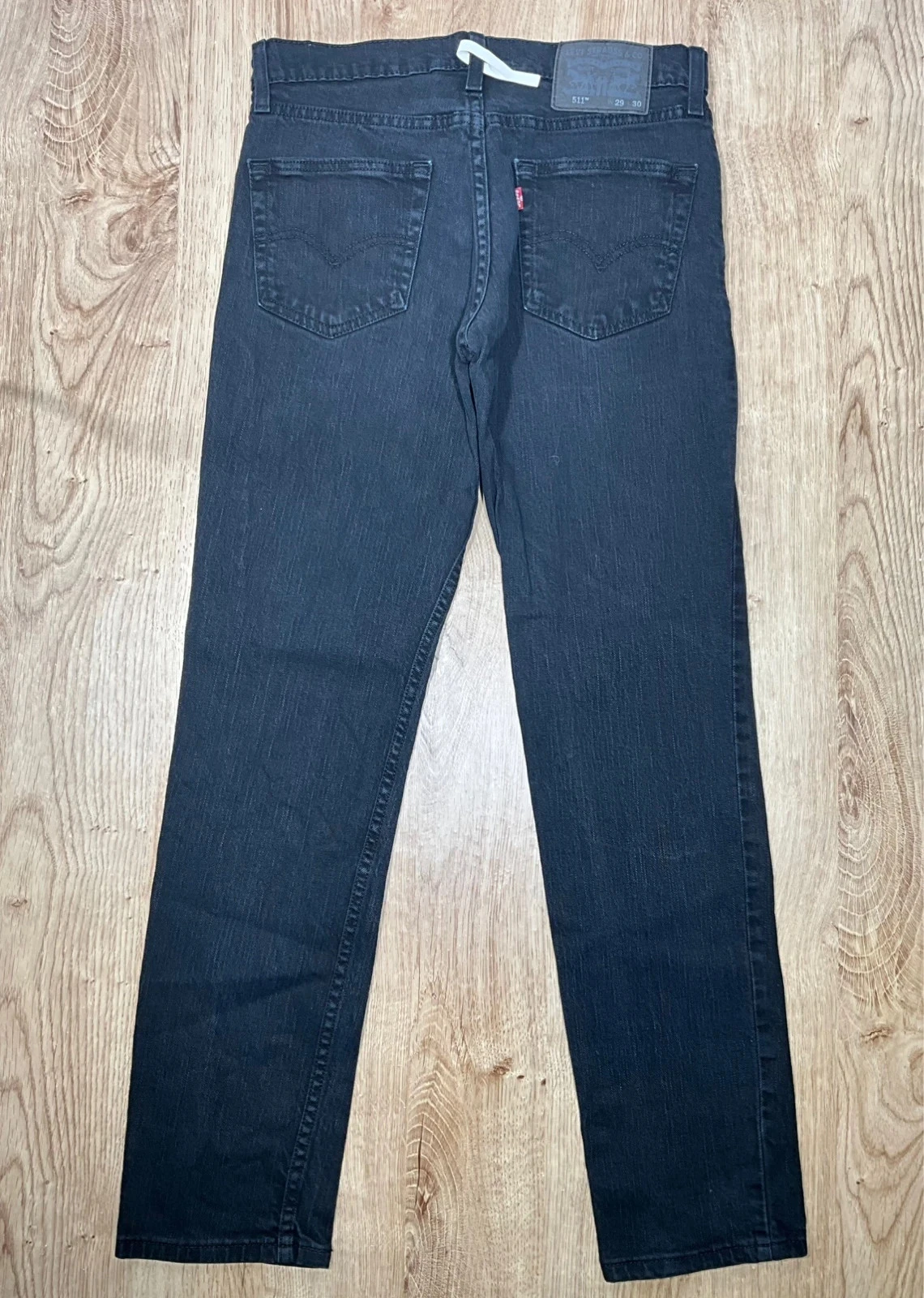 Jean Levi’s 511 Slim W29 L30 Vintage 99% Coton Noir  Lvh 257 – photo 6